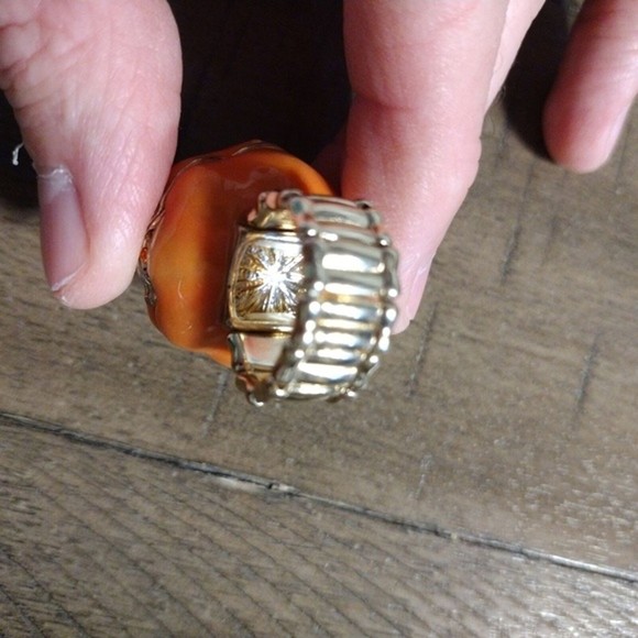 Jack O Lantern Loocket Ring - Picture 10 of 10